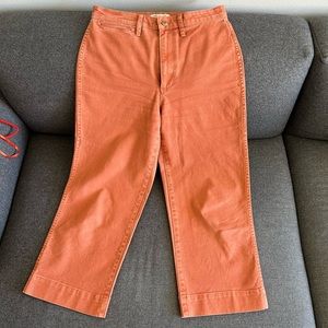 Madewell High Waisted Wide Leg Pants 28 - Women